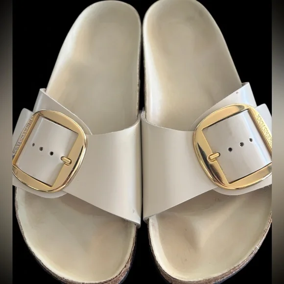 EUC Birkenstock Madrid Big Buckle Sandals- barely worn size 9-10 - Picture 3 of 16